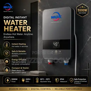 MDK Premium Digital Instant Water Heater.