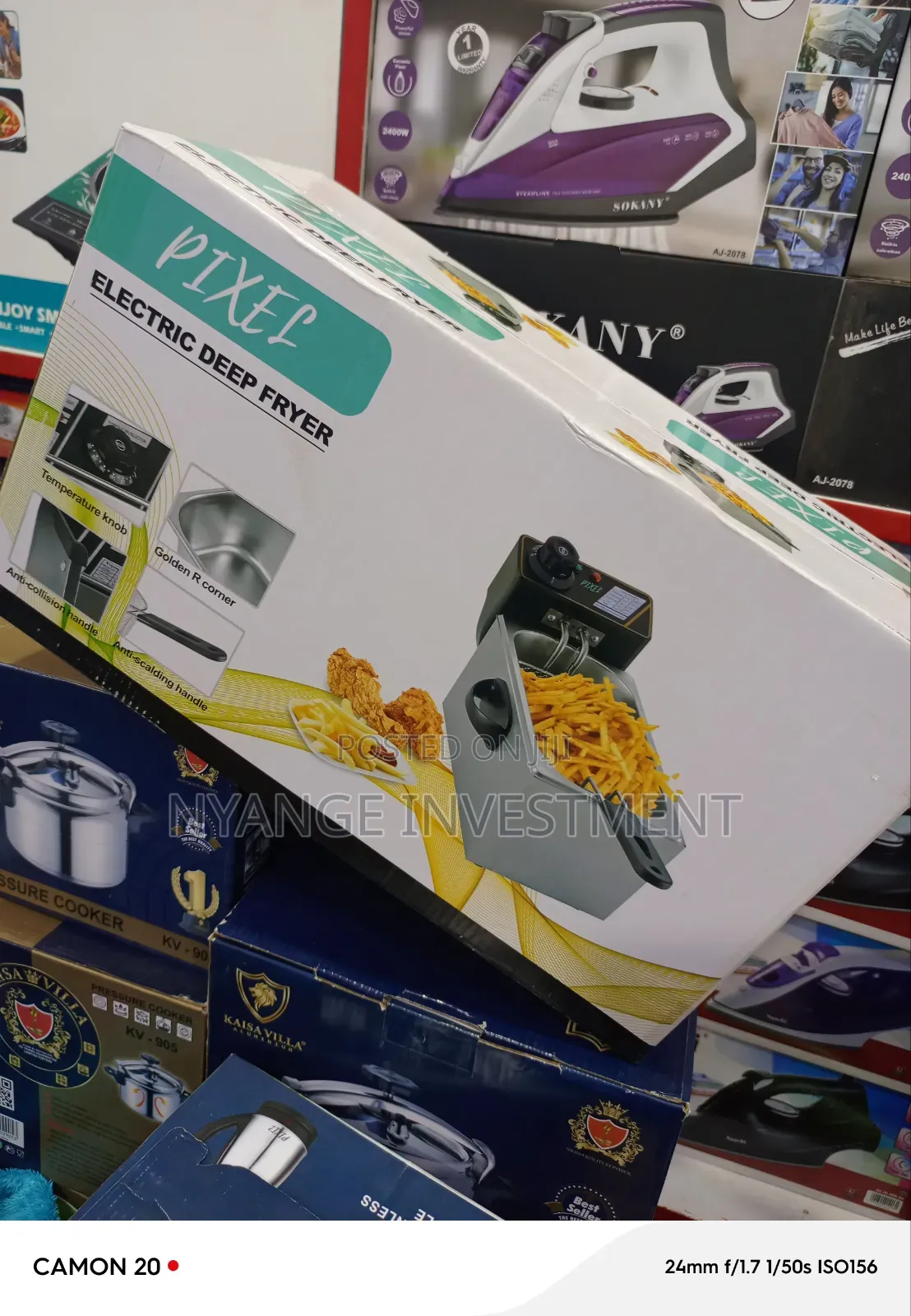 3L Pixel Electric Deep Fryer. Pixel Deep Fryer