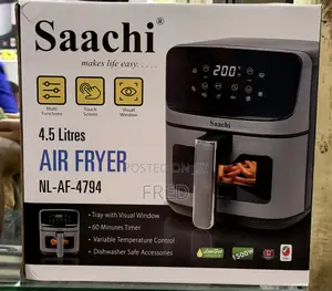 Saachi 4.5 Litre Air Fryer (Model: NL-AF-4794