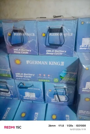 Germany King Technology Battery SMF 200ah/12volts