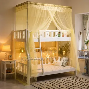 Steel Frame Mosquito Net for Double/Triple Decker Beds Full Coverage