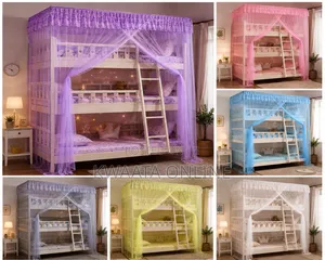Steel Frame Mosquito Net for Double/Triple Decker Beds Full Coverage