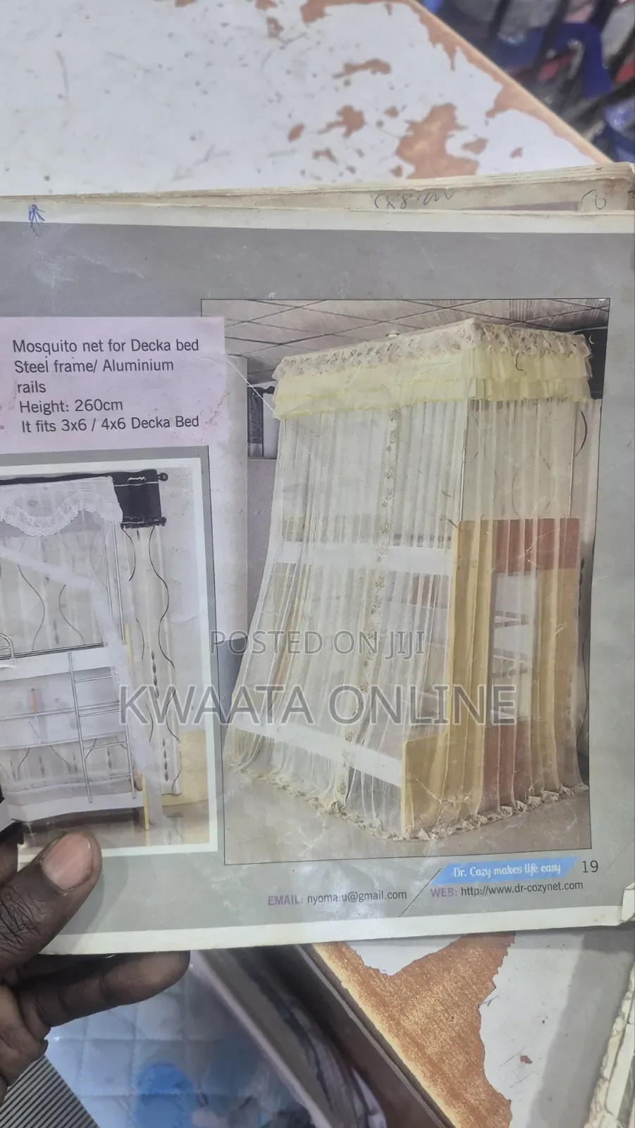 Steel Frame Mosquito Net for Double/Triple Decker Beds Full Coverage