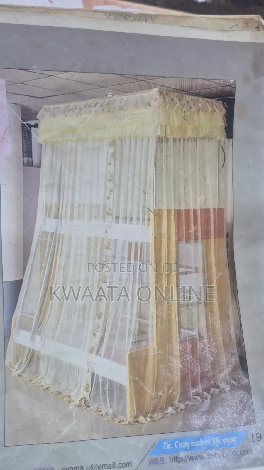 Steel Frame Mosquito Net for Double/Triple Decker Beds Full Coverage