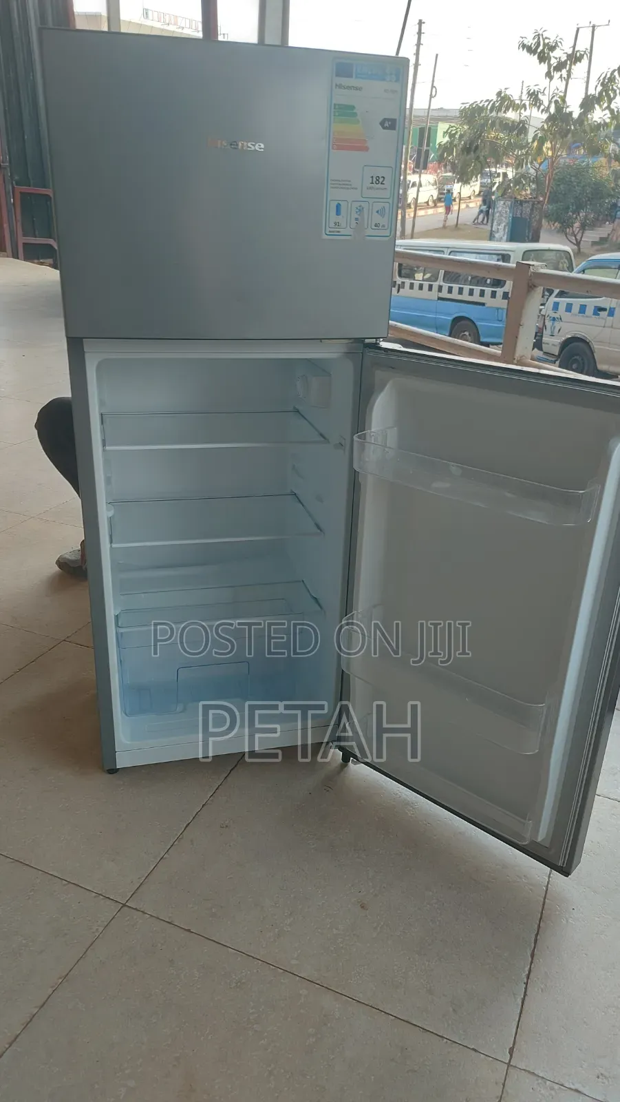 HISENSE Double Door Refrigerator 160litres