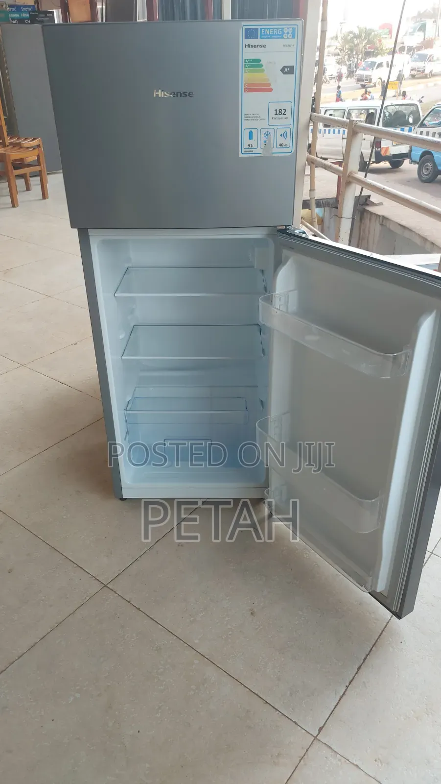 HISENSE Double Door Refrigerator 160litres