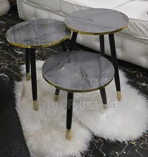 3-in-1 Nordic-Style Nesting Luxury Side Table