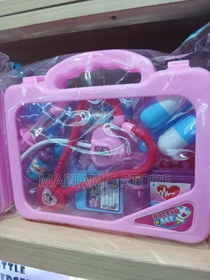 Generic Pink Plastic Toy Doctor Set,