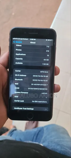 Apple iPhone 8 Plus 64 GB Black