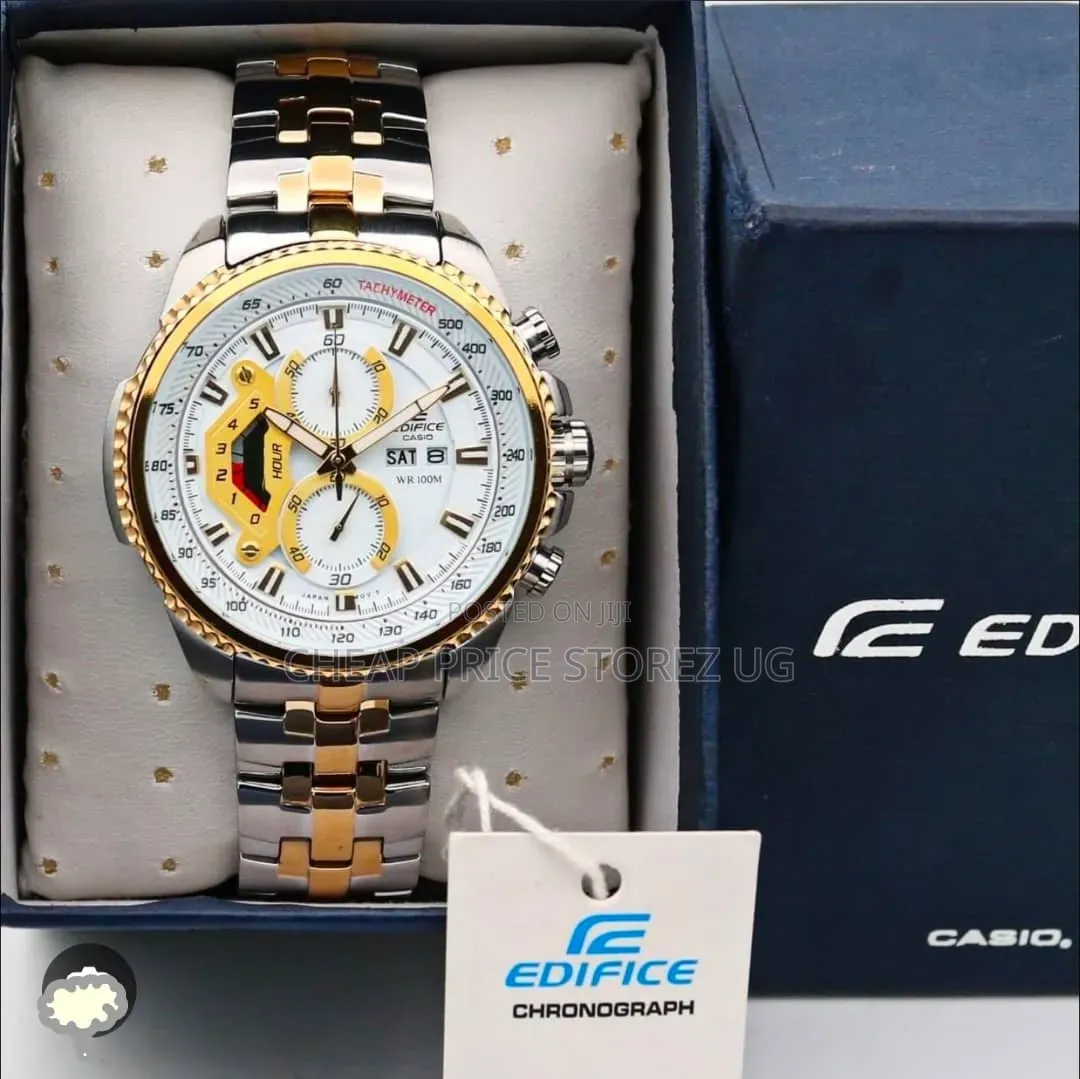 Casio Mens Black Genuine 50m Dress Watch Silver