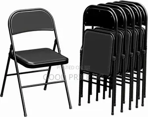Black Metal Folding Chairs
