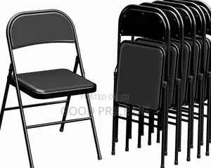 Black Metal Folding Chairs
