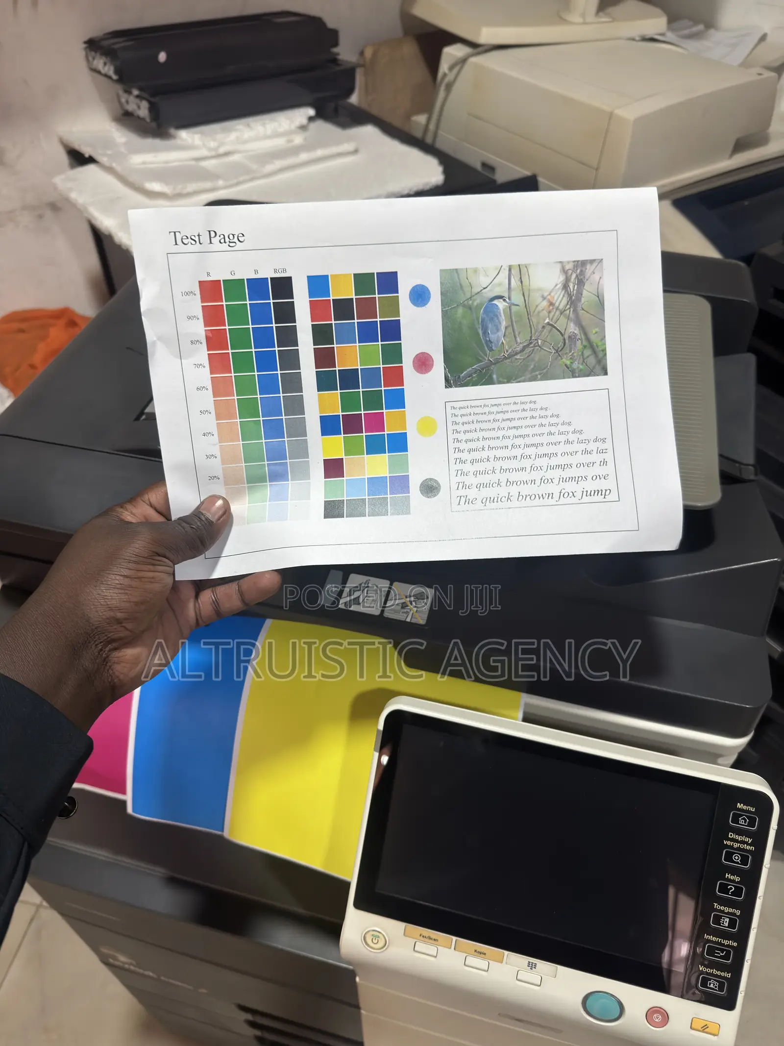 C454 Bizhub Printers