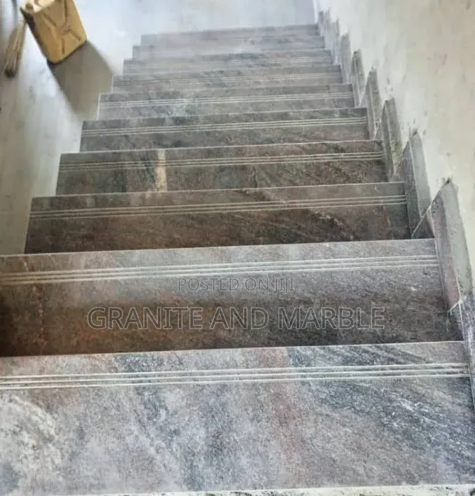 Commercial Grade Granite Stairs