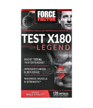 Force Factor TestX180 Legend Men Intensify Libido & Sex Drive,120 Caps