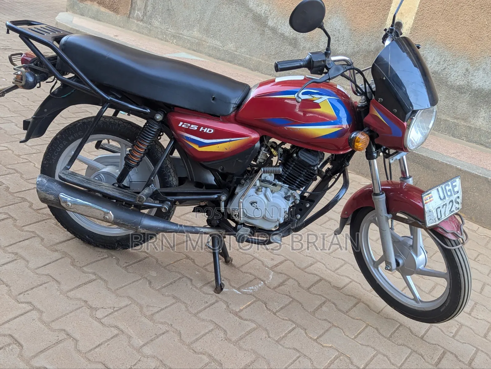Bajaj Boxer 125 2024 Red