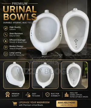 Premium Wall Hung Urinal Bowl | Mordern and Hygienic