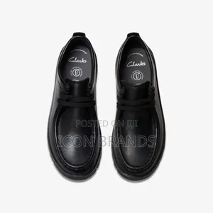 Clarks Branch Low Youth School Shoes