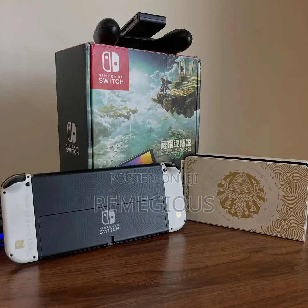 New Boxed Nintendo Switch Oled Full Set