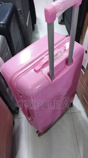 Trending Pink Medium Size Pink Suitcase