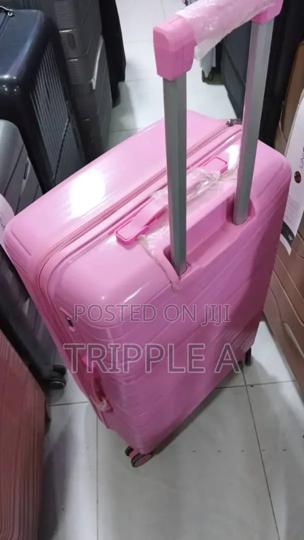 Trending Pink Medium Size Pink Suitcase