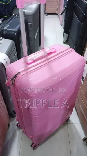 Trending Pink Medium Size Pink Suitcase