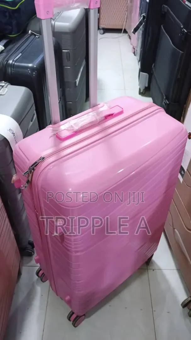 Trending Pink Medium Size Pink Suitcase