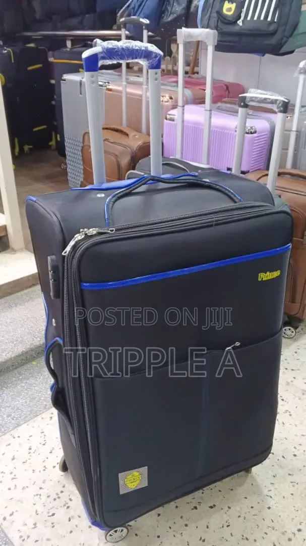 Prince Blue Black Big Size Suitcase
