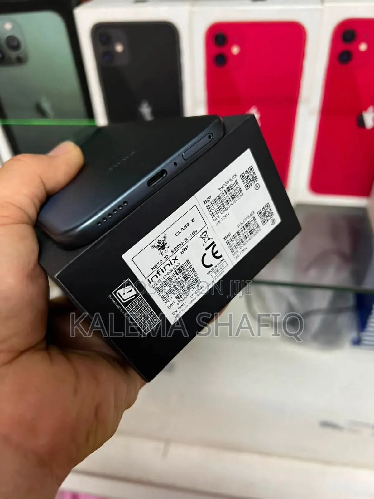 New Infinix Note Edge 256 GB Black