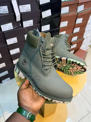 Timberland Premium 6-Inch Olive Green Boots