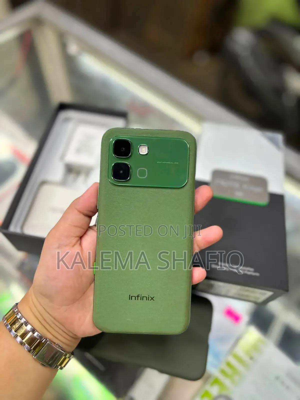 New Infinix Note Edge 256 GB Green