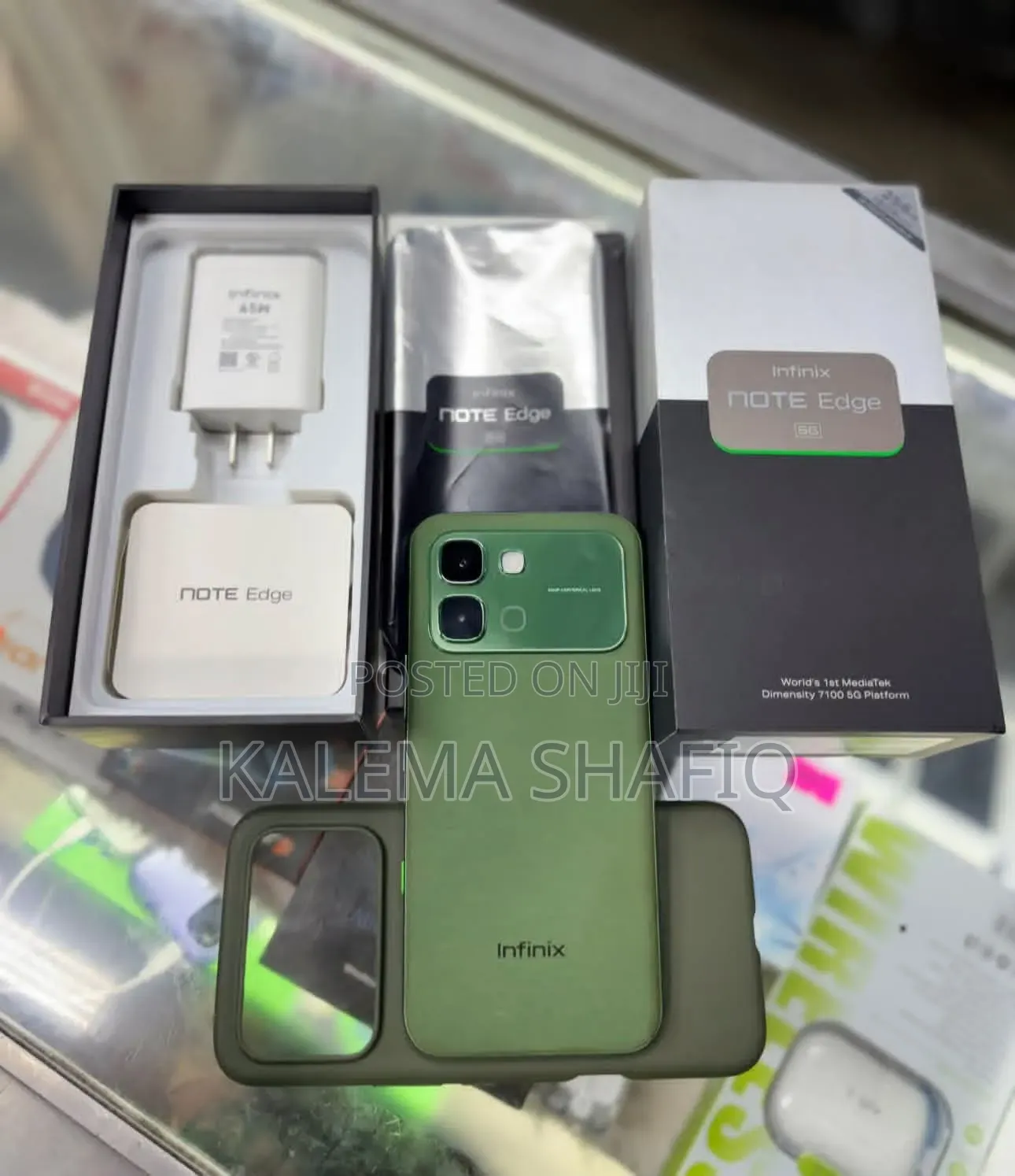 New Infinix Note Edge 256 GB Green