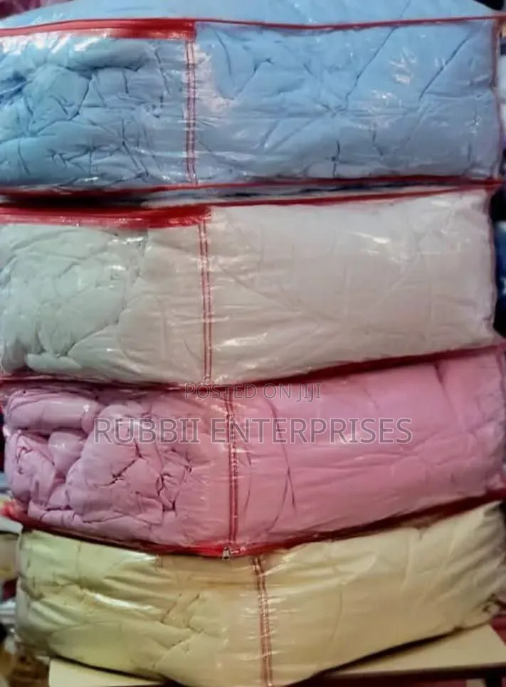 Plain Bedcovers 4pcs ~ White