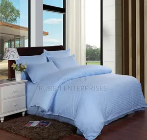Plain Bedcovers 4pcs ~ Blue