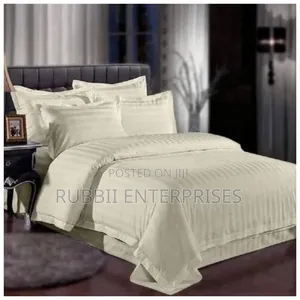 Plain Bedcovers 4pcs ~ Cream