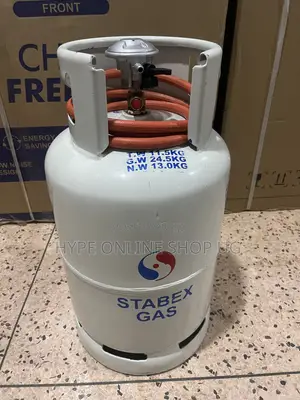 Brandnew Stabex Gas Cylinder 13kgs Full Kit With Regulator and Pipe