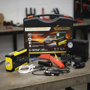 High-Power Multi-Function Jump Starter Kit and Inflator
