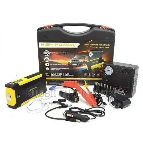 High-Power Multi-Function Jump Starter Kit and Inflator