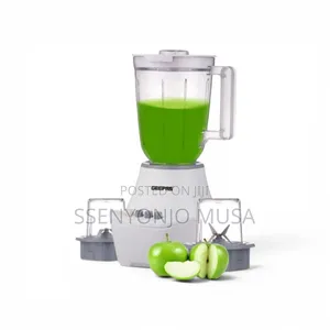 Geepas GSB6104 3-in-1 Blender 400W 1.5L With 3 Jars - White