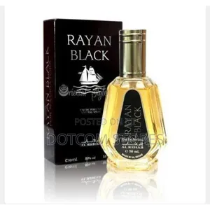 Al Rehab Rayan Black Eau De Perfume for Men 50ml