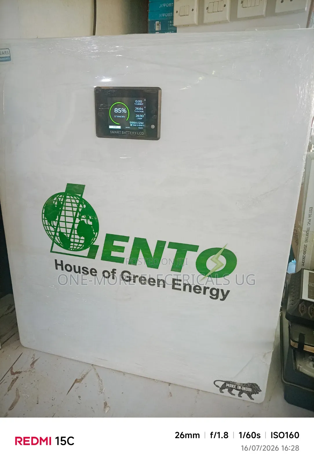 Smart Lithium Battery 5kwh/25.6volts