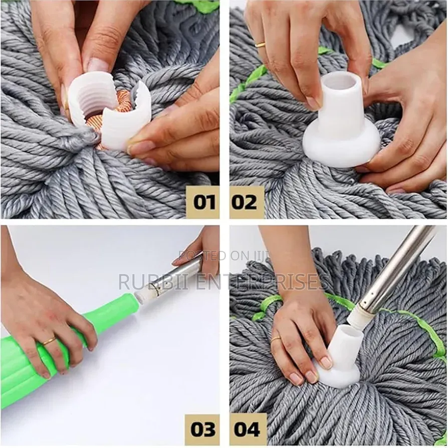 Self-Wringing Microfiber Twist Mop