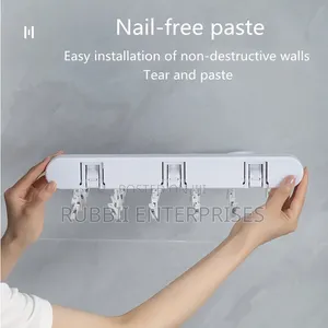 Wall-Mounted Drying Rack With Pegs