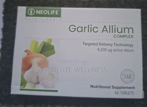 Garlic Allium Complex- Natural Antibiotic