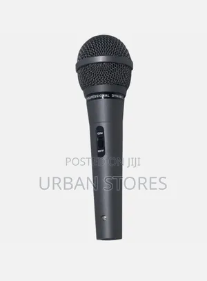 Dyanamic Wired Microphone With Clear Mic Dm 606
