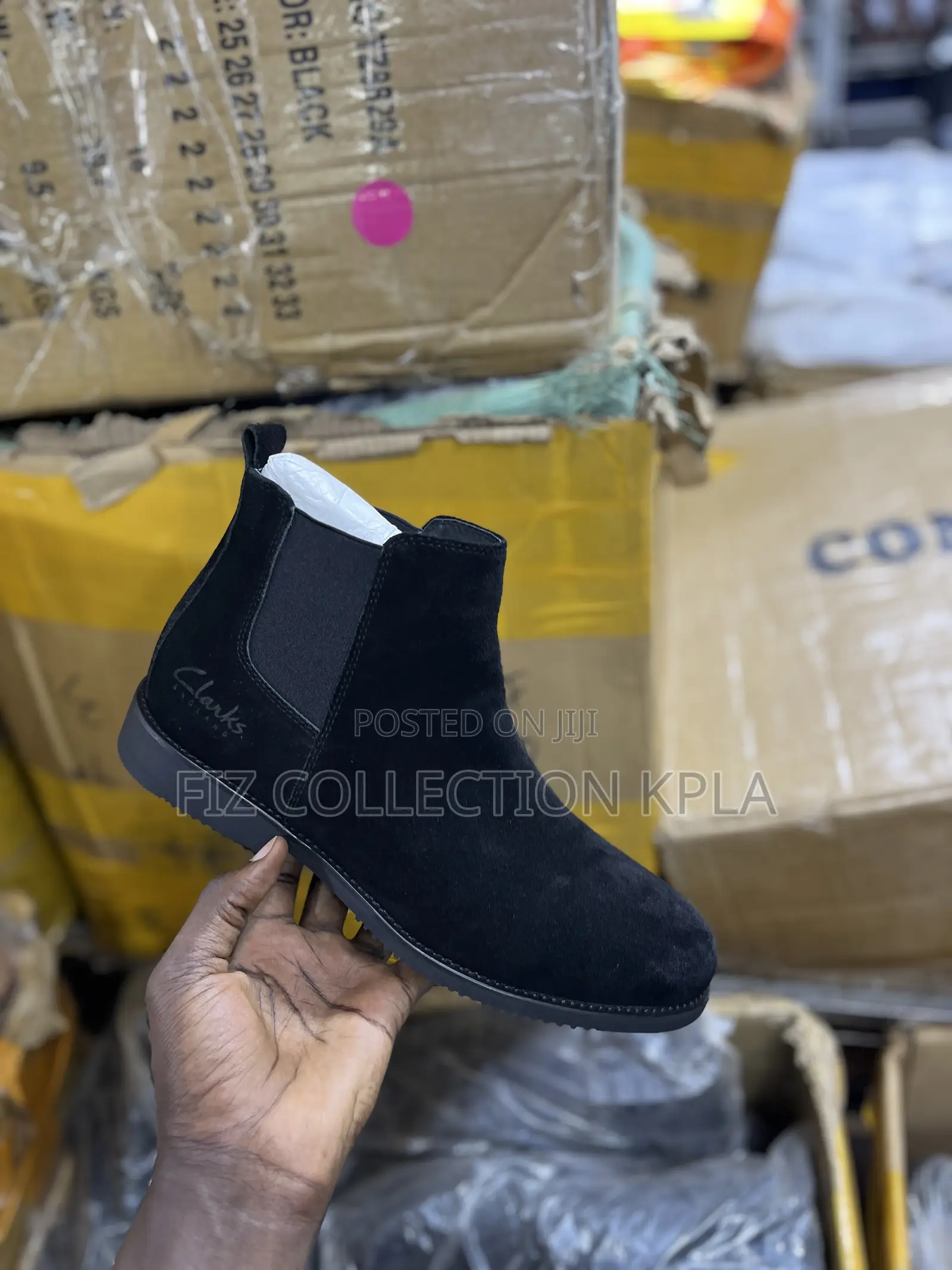 Clarks Men’s Chelsea Boots Black