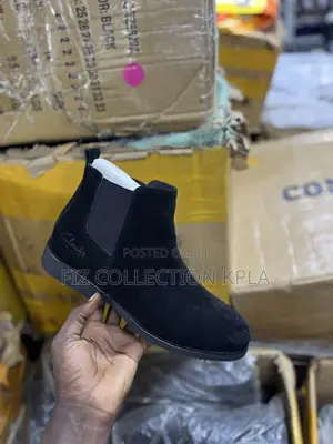 Clarks Men’s Chelsea Boots Black