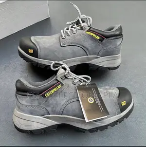 Caterpillar CAT Threshold Low Safety Shoes Gray