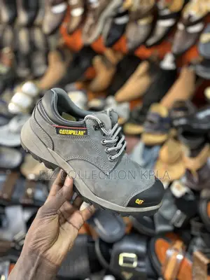 Caterpillar CAT Threshold Low Safety Shoes Gray