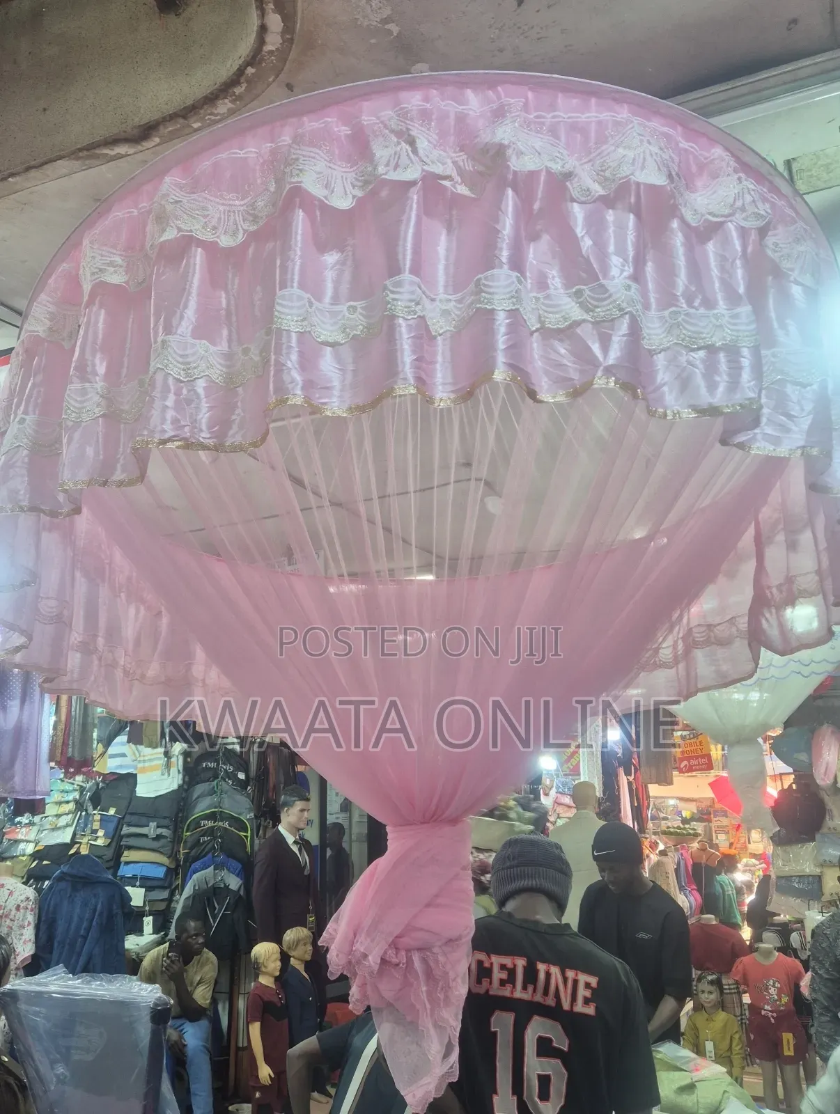 Super Round Luxurious Mosquito Net Canopy- Standard Size